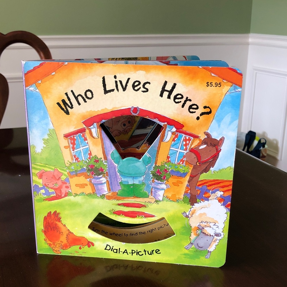 Who Lives Here? Children's Book